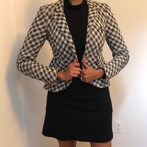 Smythe equestrian blazer with leather patches